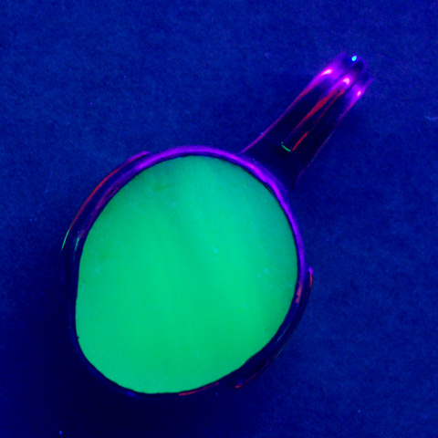 UV Sea Glass Pendant